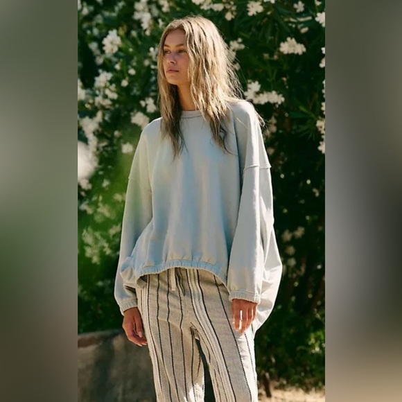 Free-est by Free People Ariella Pullover Sz Lg - Picture 3 of 11